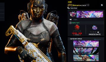 CONTA COM A CAMUFLAGEM NEXUS E IRIDECENTE!