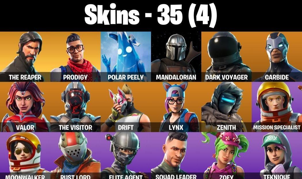 CONTA FORTNITE COM SEASON 3 FULL, ATEMPORAL E 35 SKINS - ENTREGA AUTOMÁTICA