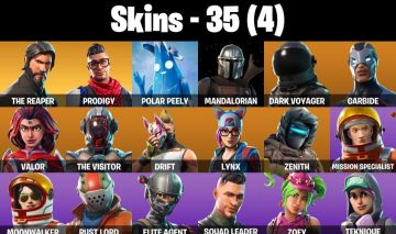CONTA FORTNITE COM SEASON 3 FULL, ATEMPORAL, CARBONETO E 35 SKINS!