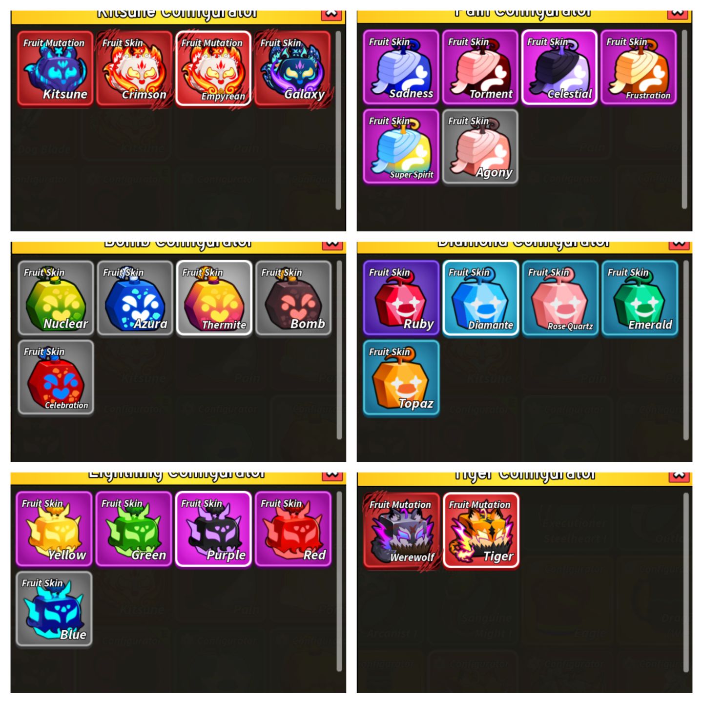 CONTA BLOX FRUIT COM TODAS GAMEPASS E TODAS FRUTA PERM