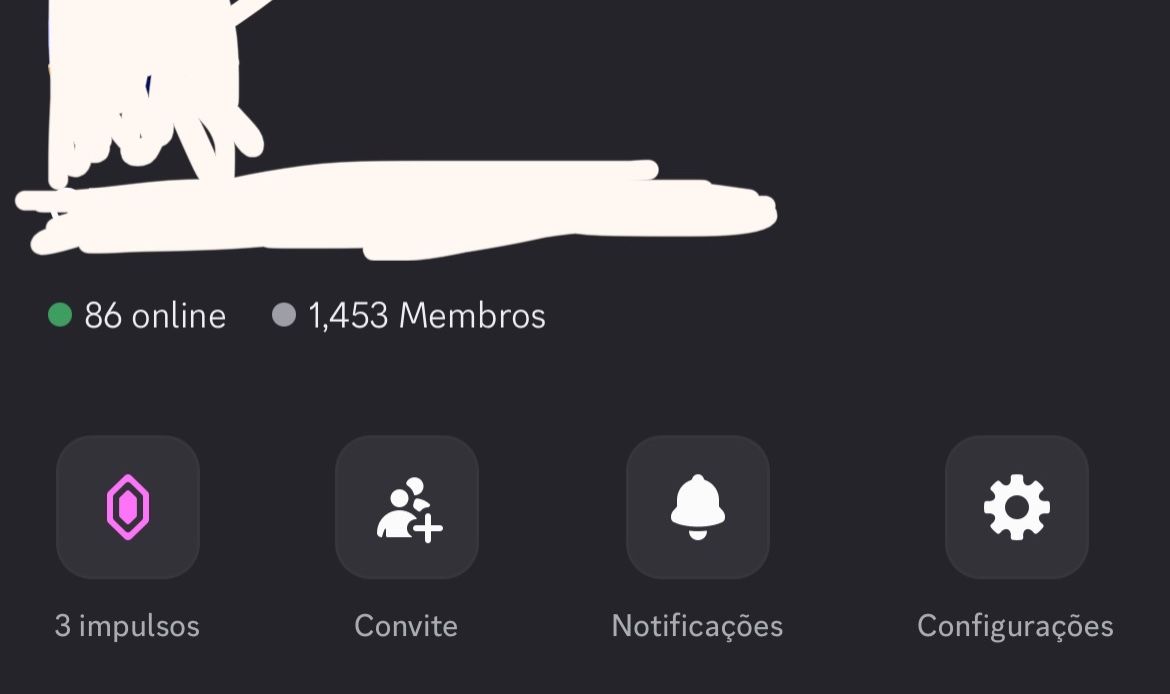 SERVIDOR DE DISCORD COM 1400 MEMBROS