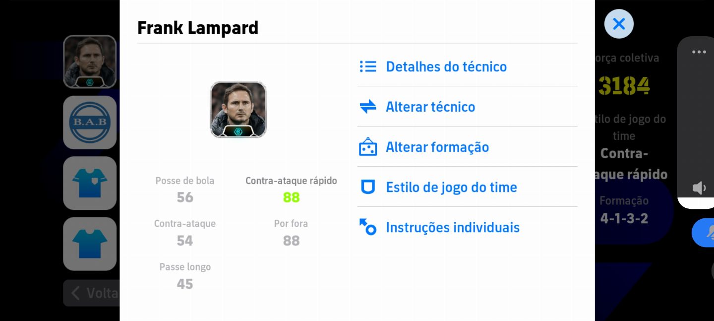 CONTA EFOOTBALL 2026 MOBILE ( NEYMAR MSN + MESSI E CHIESA BLITZ CURLER )