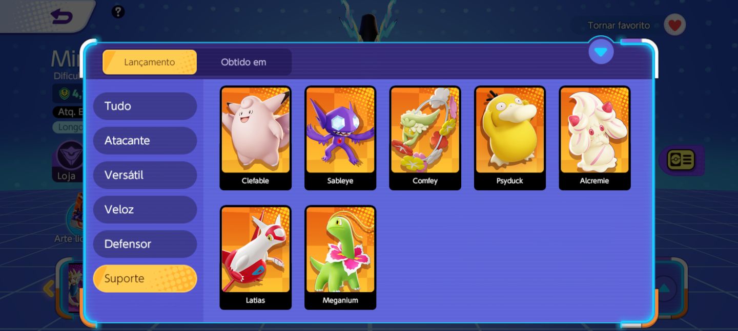 CONTA POKEMON UNITE LVL 61 RARA 2021