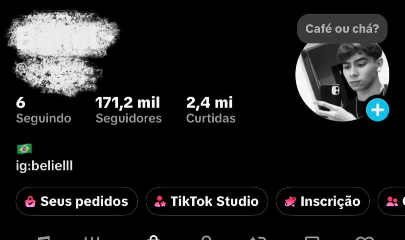 CONTA TIKTOK 172 MIL SEGUIDORES REAIS + MONETIZADA + SHOP + LIVE ATIVADOS
