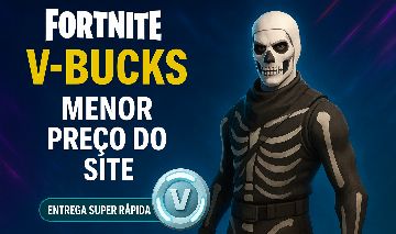 FORTNITE: SKINS-ITENS-VBUCKS COM MELHOR PREÇO