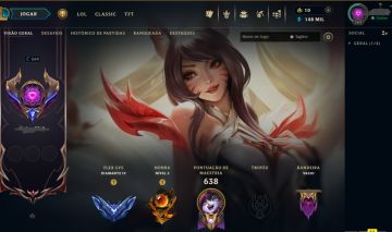 Conta de lol da minha esposa que abandonou o jogo.