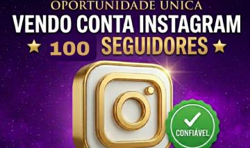 CONTA INSTAGRAM COM 100 SEGUIDORES