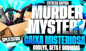 PROMOÇÃO CAIXA MISTERIOSA + BRINDE - MURDER MYSTERY 2 | GODLYS | SETS | PETS MM2