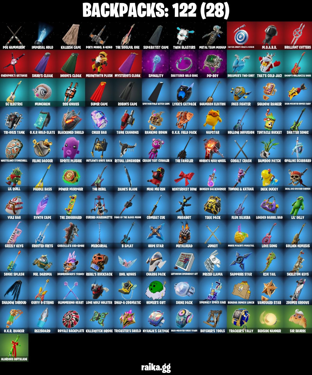 CONTA FORTNITE COM 66 SKINS COBALT/DOOM/SUBZERO/POE DAMERON/WAR MACHINE