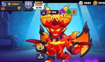 Brawl Stars Conta com 8,500 pontos de poder (conta deis do beta)