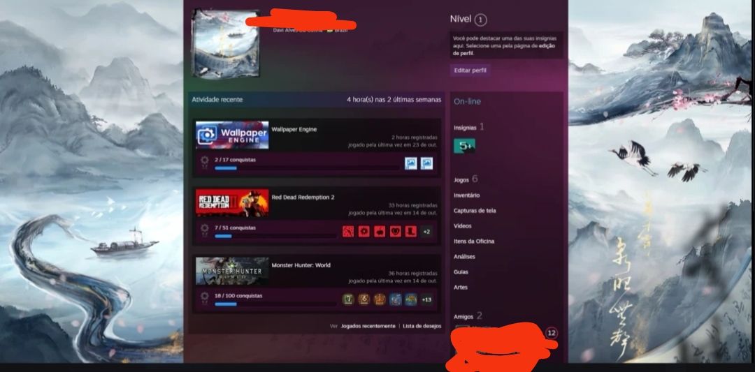 Conta Steam com jogos clássicos e Famosos tendo como jogo online Rainbow Six