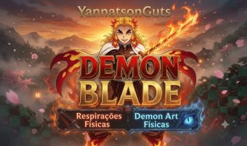 DEMON BLADE[LÂMINA DE DEMÔNIO] RESPIRAÇÃO /DEMON ART/SOL/LUA/ICE/LOJA DO GUTS
