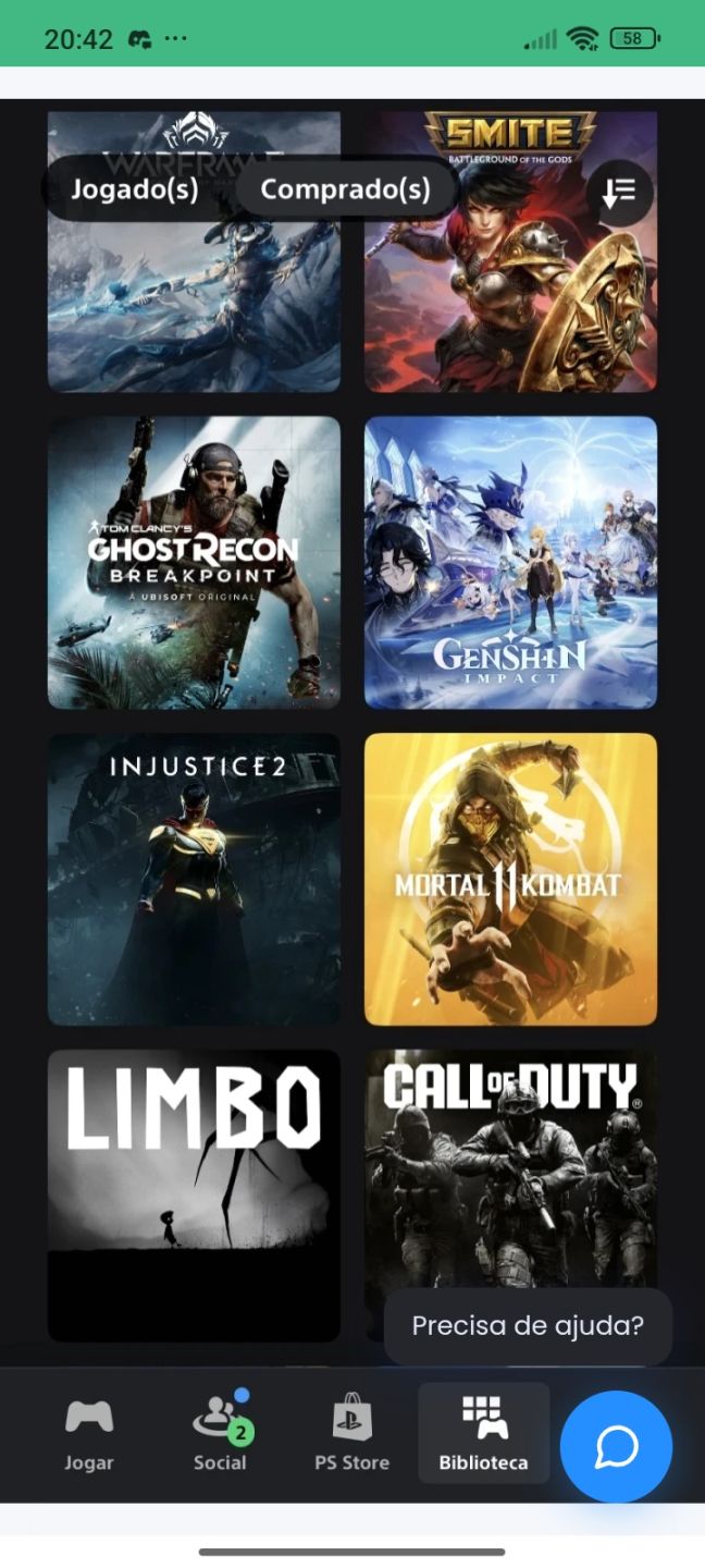 Conta Playstation com Bastante Jogos , Red Dead 2 Versão Premium e Muito Mais!
