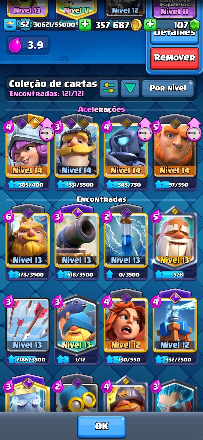 Conta Clash royale Muito Boa com muitas evoluções