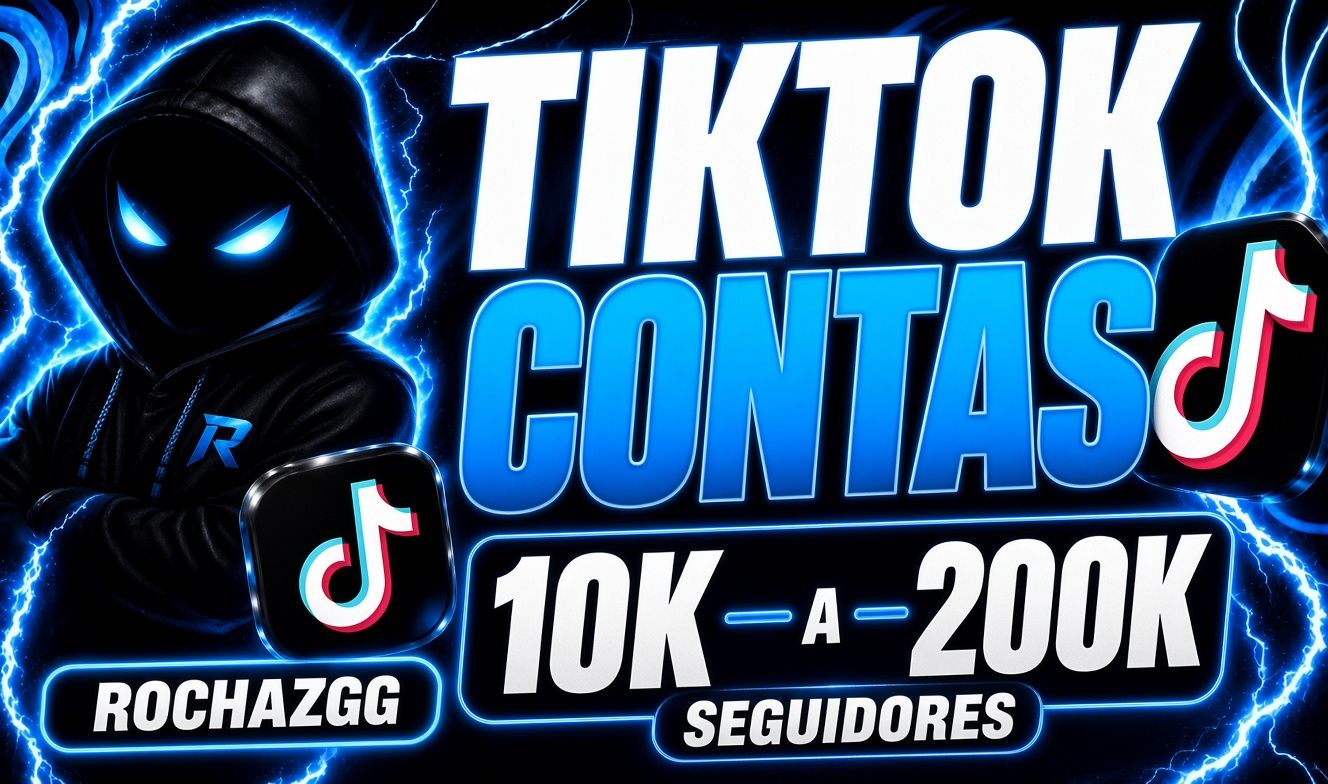 CONTAS TIKTOK - 10k, 30k, 50k - SEM DOCUMENTO, ENTREGA RAPIDA