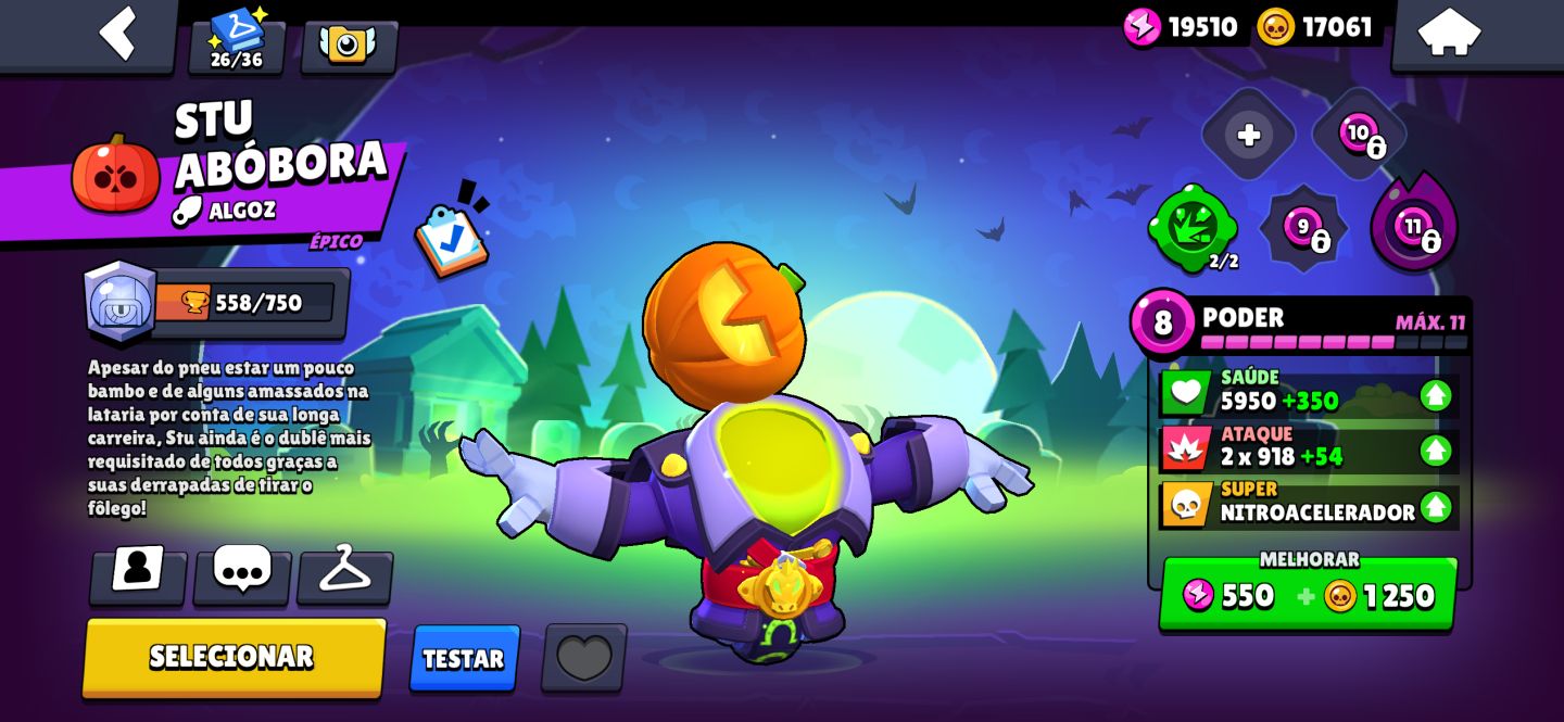 CONTA DE BRAWL STAR 47K DE TROFÉUS