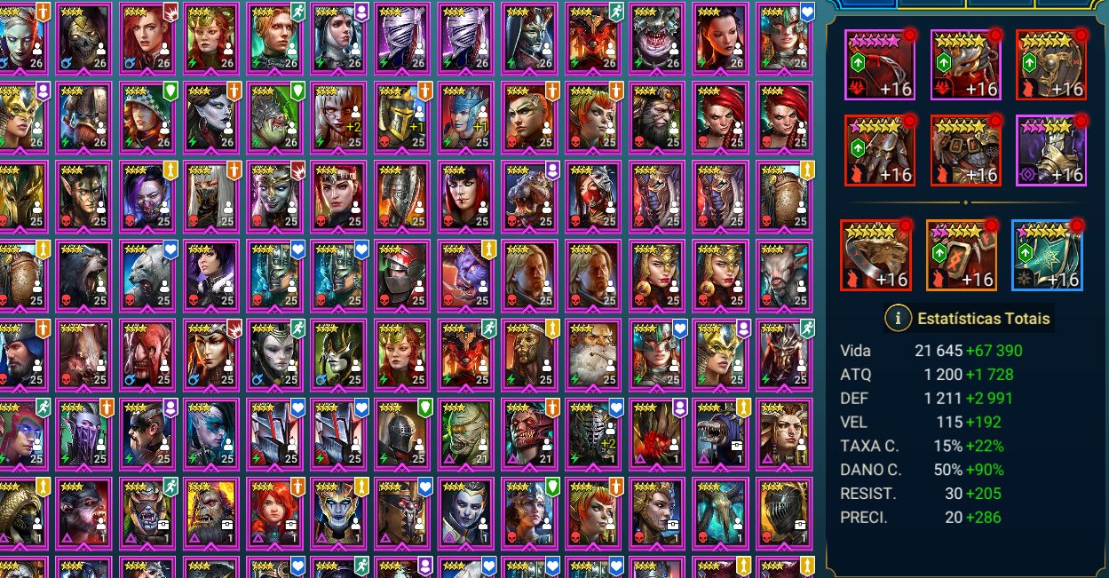 Conta Raid Midgame ,Full colab Tartarugas