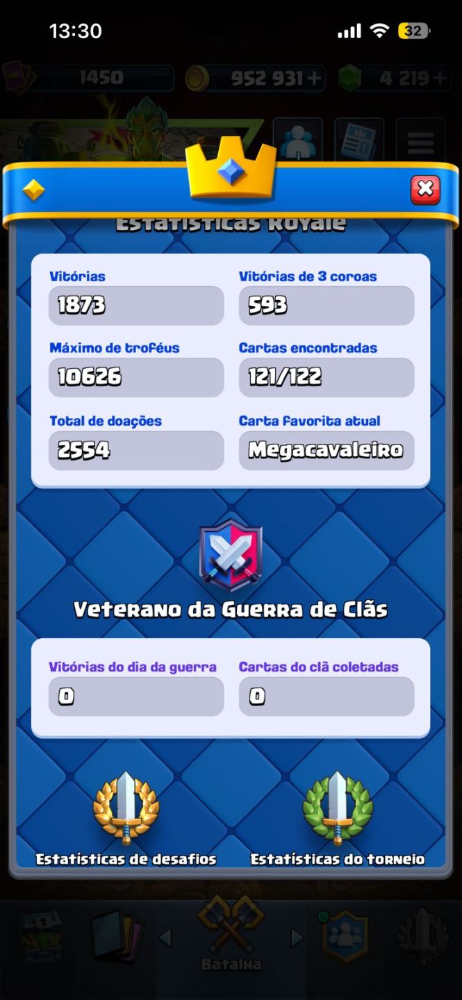 Conta de clash (boa para começar bem no jogo)