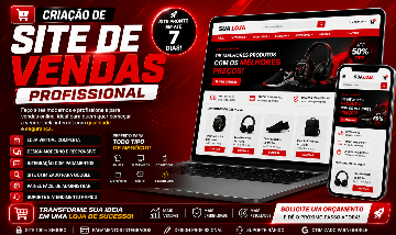 SITE PROFISSIONAL QUE VENDE POR VOCÊ 24H POR DIA