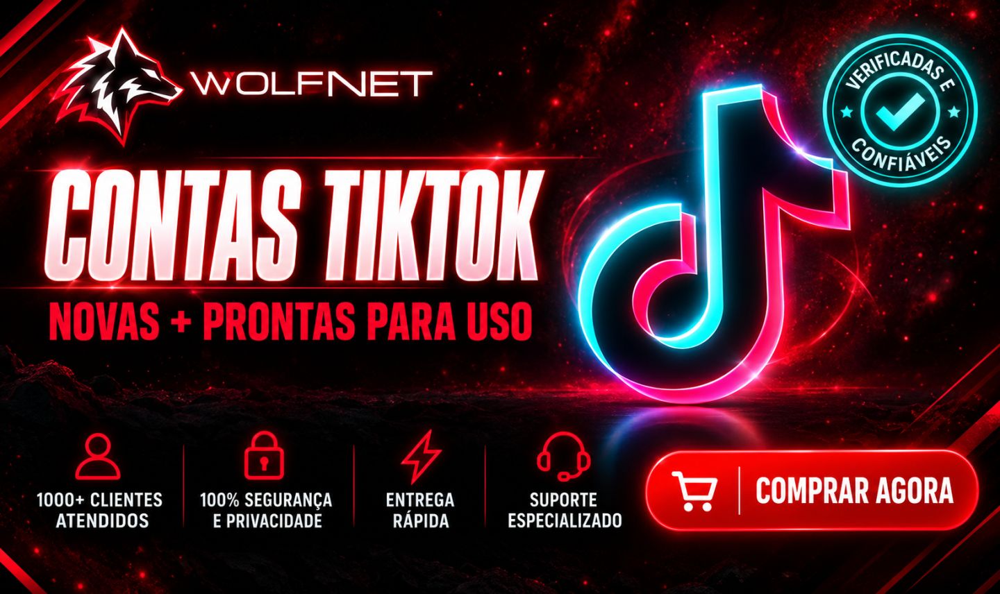 Contas TikTok Full Access + Outlook IP MIX