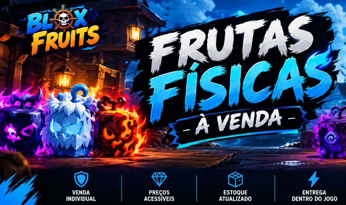 FRUTAS FÍSICAS BLOX FRUITS