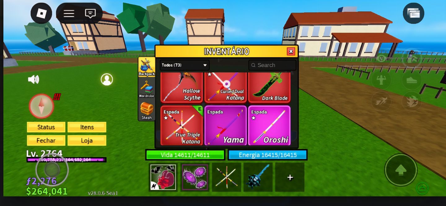 CONTA SEMI FULL BLOX FRUITS