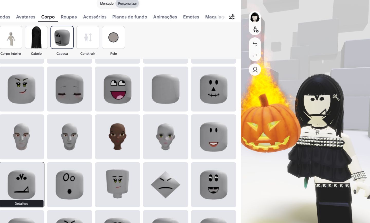 Conta de roblox com korblox, headless e timeless valkyrie