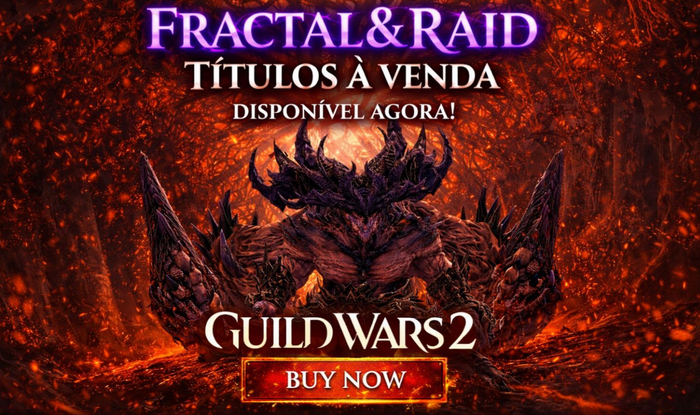 TITÚLOS FRACTAL E RAID - GUILD WARS 2