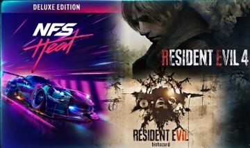 Conta Steam: RE4 Remake Gold + RE7 Gold + NFS Heat Deluxe
