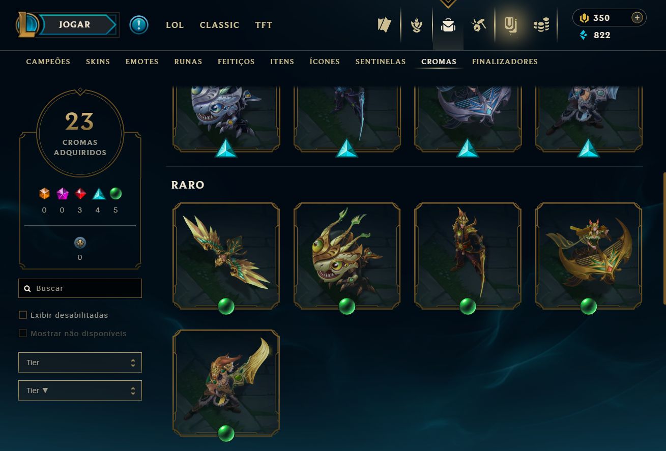 [ACESSO IMEDIATO] Ouro I MD5 85 Skins