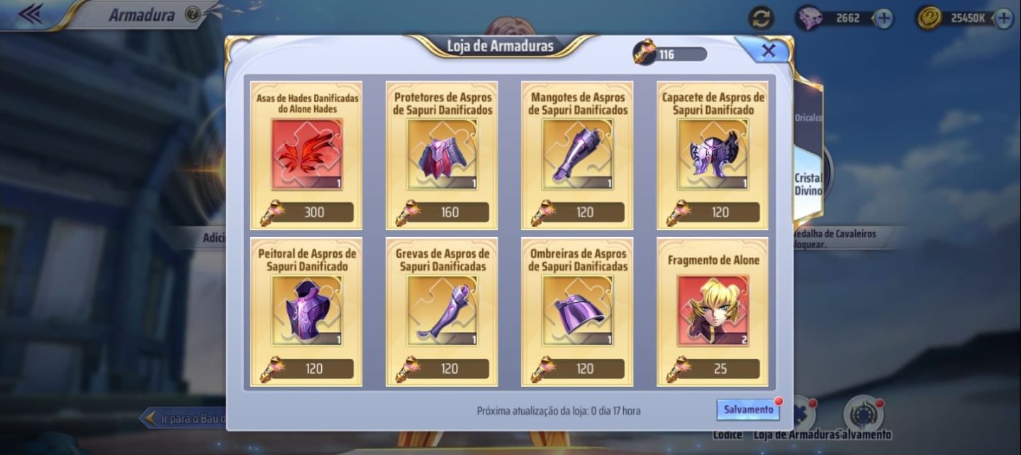 Saint Seiya Awakening Nv 36 (A141 Minotauro)