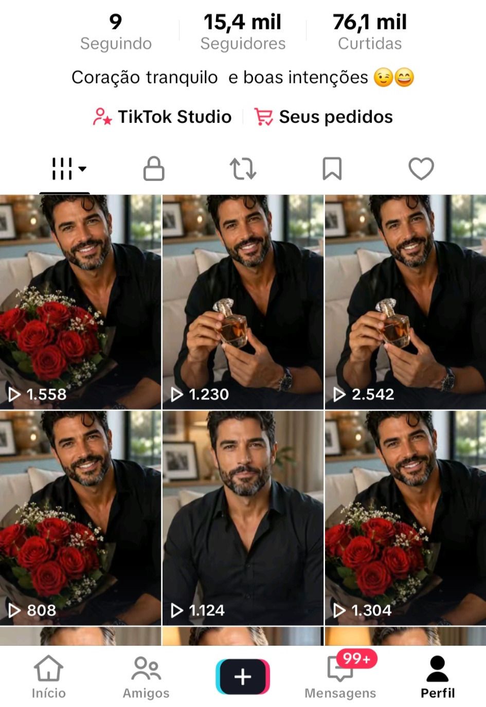 TIKTOK 15K DE SEGUIDORES ENGAJADA MONETIZADA! (SEM SHOP)