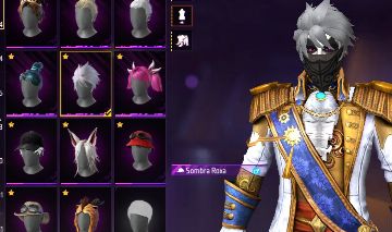 Conta Prime 8 angelical, sombra roxa, hypado