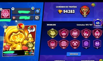 Conta de Brawl stars de 2018