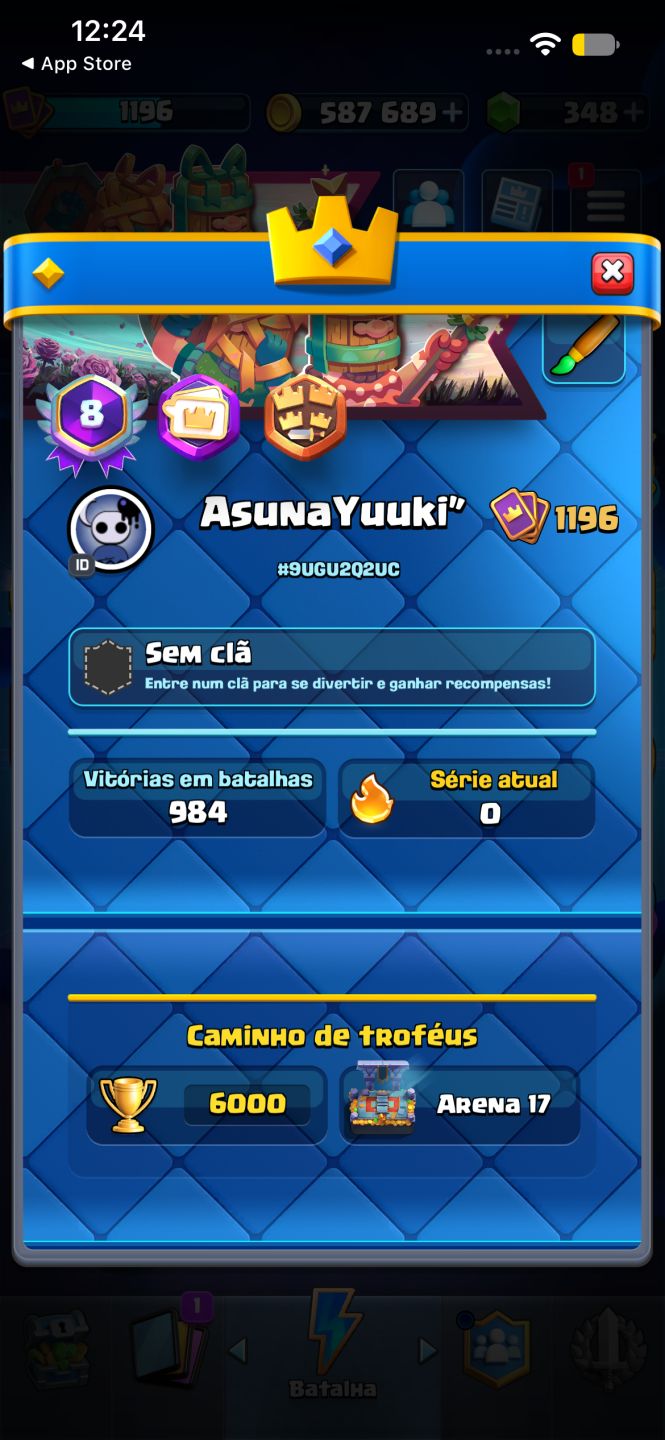 (49k de troféus com 1 passe i skins antigas ) (clash royale 6k de troféu)