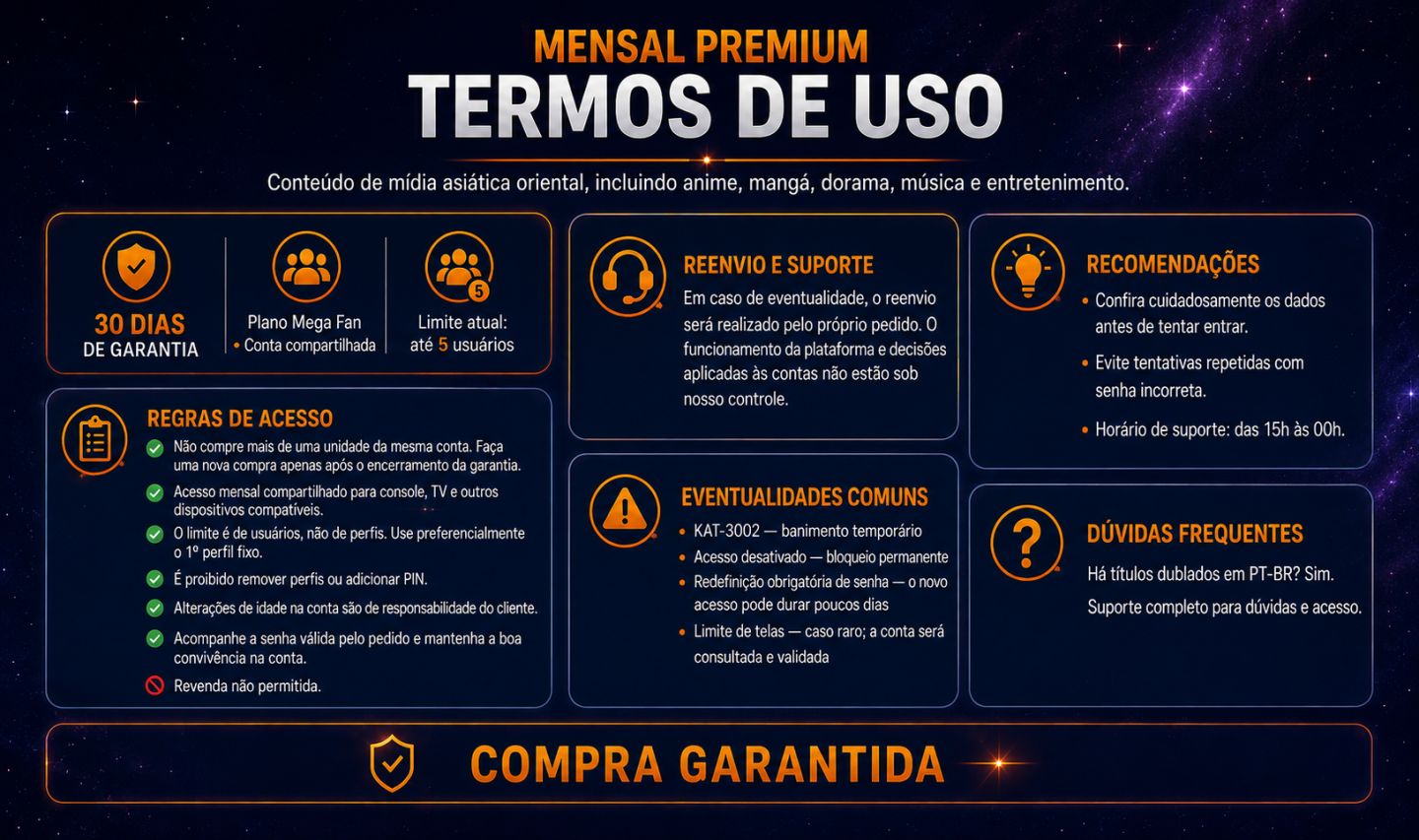 Crunchyroll Premium + Entrega Imediata