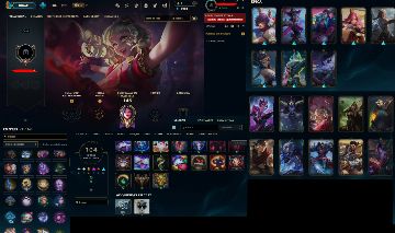 CONTA LV 87 CRIADA EM 2016| 26 SKINS ( ULTIMATE, MITICA E LEGADAS) | 45 CAMPEÕES
