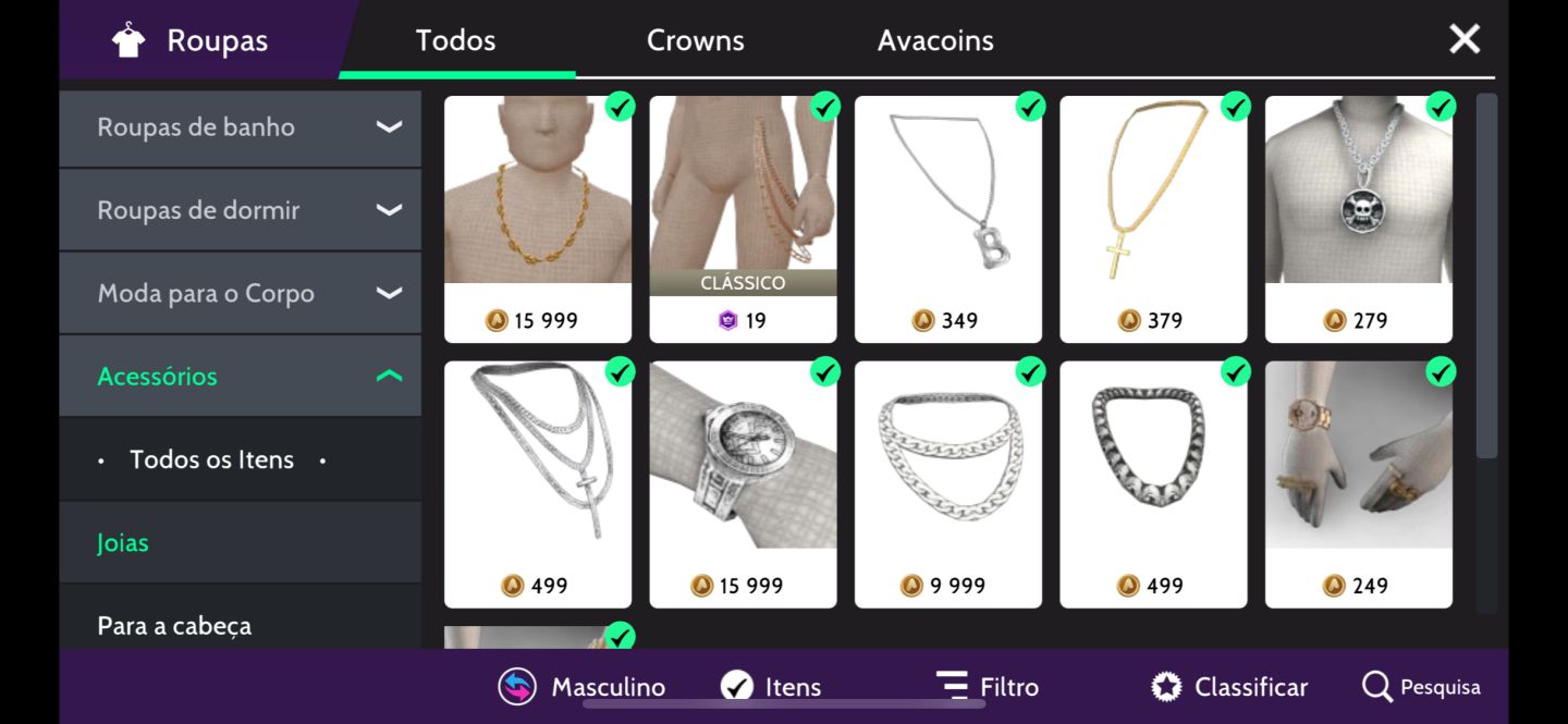 CONTA AVAKIN LIFE À VENDA Nível 31 5 anos de idade