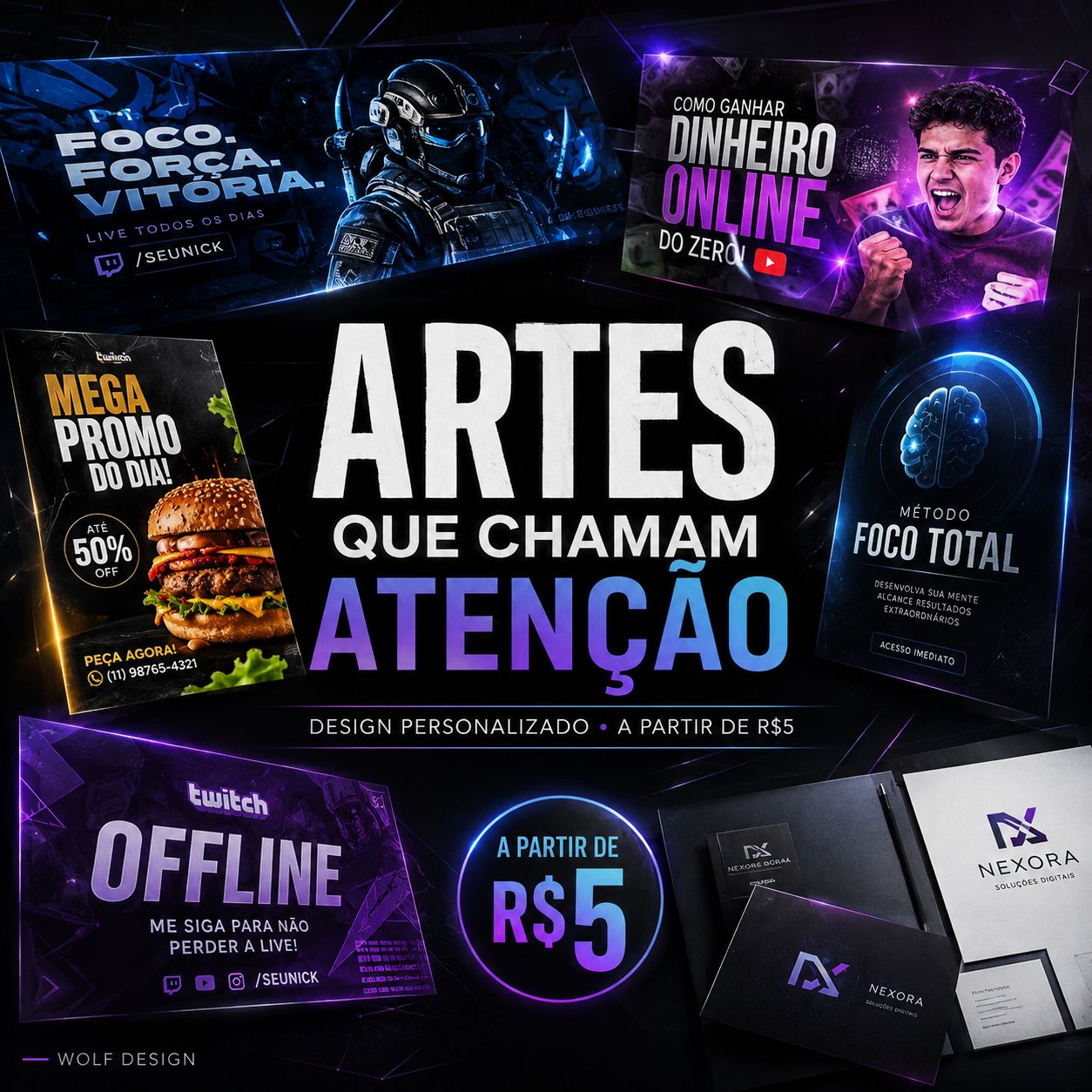 ARTES DIGITAIS | BANNER CAPA LOGO THUMBNAIL