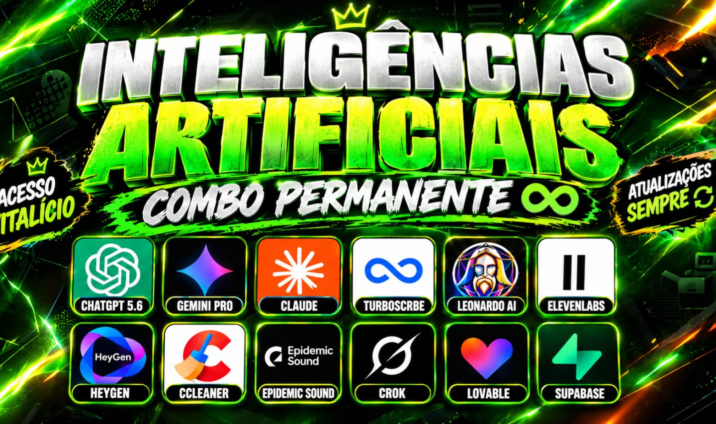 ( COMBO I.A.S PREMIUM ) GPT 6 + CLAUDE AI + GEMINI + VEO 3 + GAMMA APP + LOVABLE
