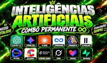 ( COMBO I.A.S PREMIUM ) GPT 6 + CLAUDE AI + GEMINI + VEO 3 + GAMMA APP + LOVABLE