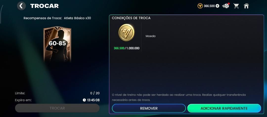 Conta de ea fc mobile ger 121