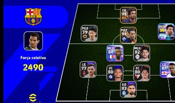 CONTA DE EFOOTBALL INICIANTE