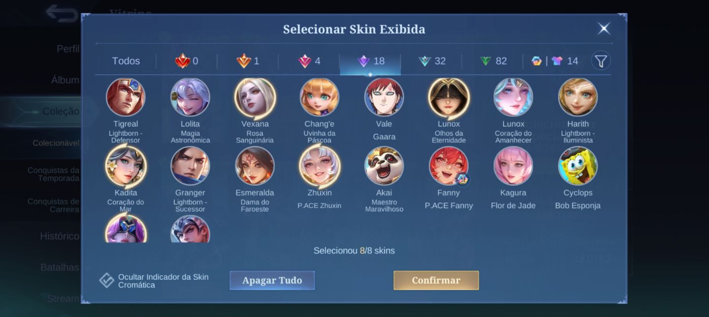 CONTA MAIN MID | 151 SKINS | IMORTAL 261 ESTRELAS