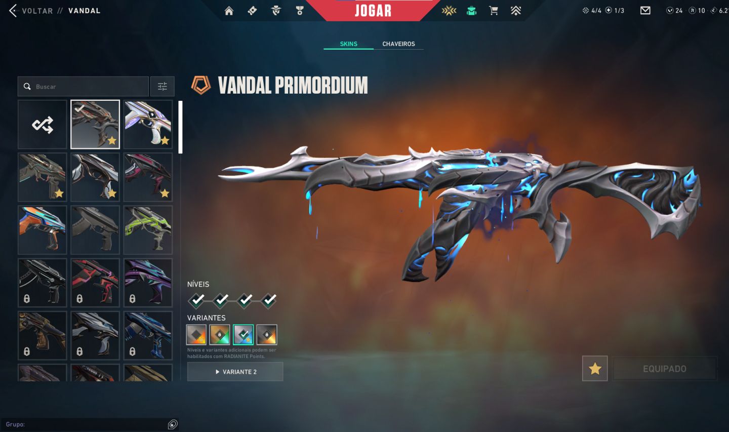 CONTA FULL ACESSO VALORANT + SKINS