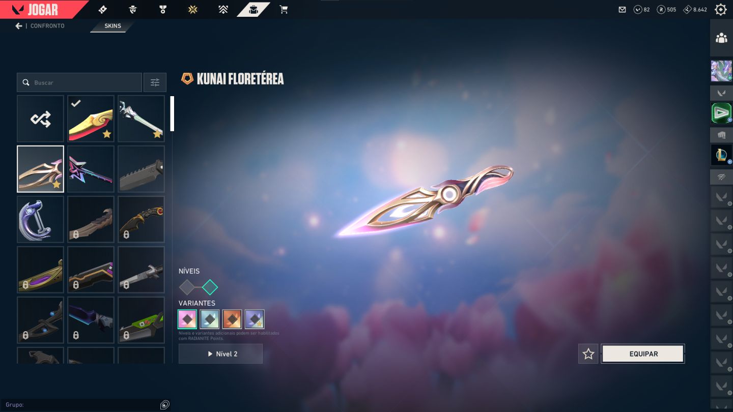 CONTA COM LEQUE FLAMEJANTE EXCLUSIVO E MUITAS SKINS / PRECO NEGOCIAVEL