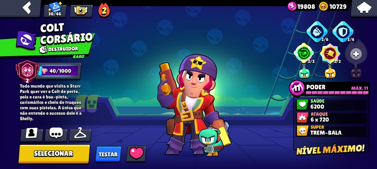 CONTA BRAWL 130K | 46 BRAWLERS 2K (PRESTÍGIO 2) | EMAIL PROPRIO