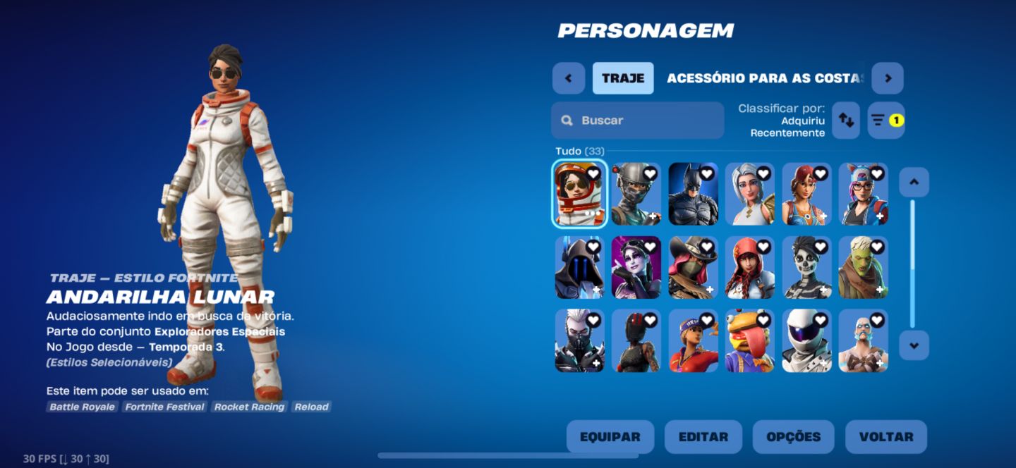 Conta season 3 com as danças mais rara do jogo.