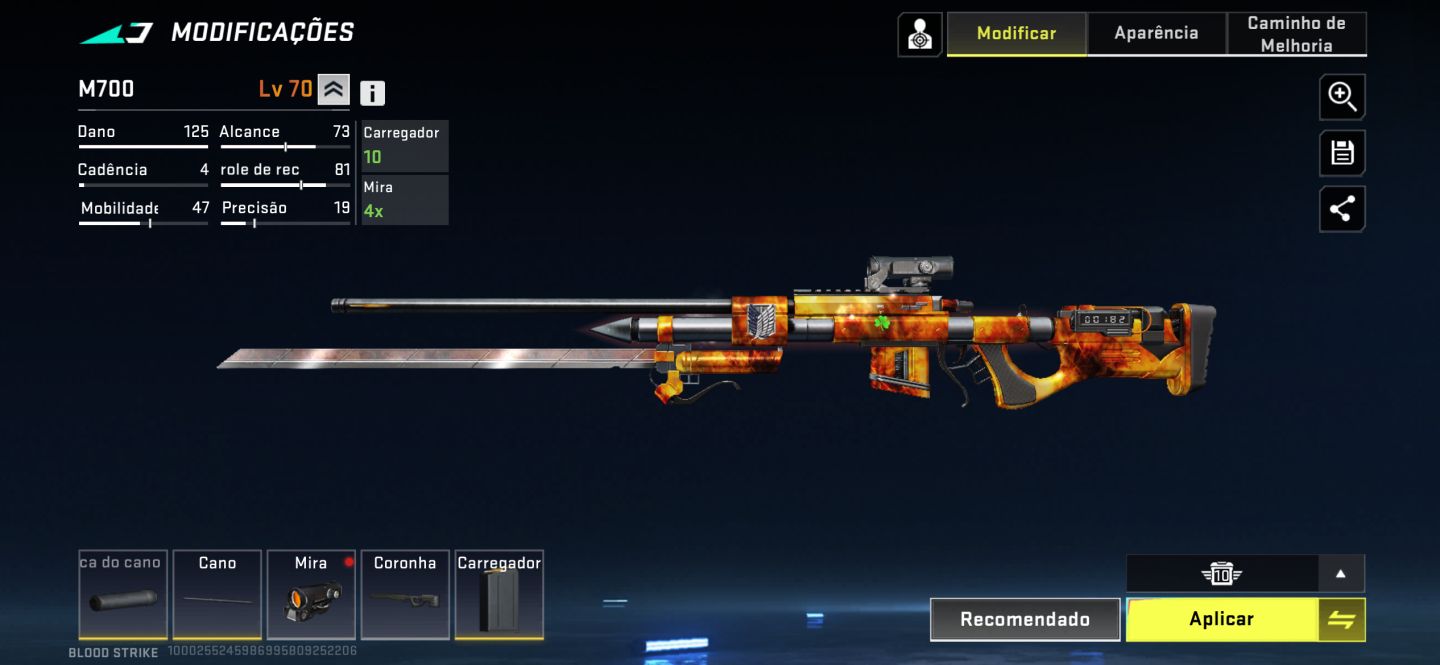 CONTA DE BLODSTRIKE COM DUAS ETERNA E COLLABS