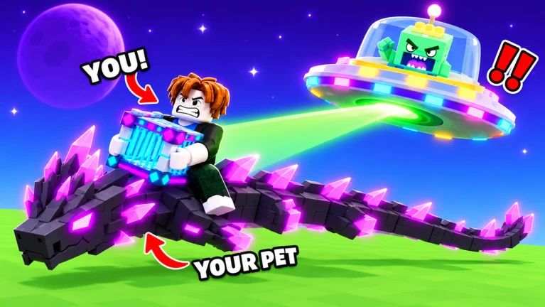 [PROMO] Roube um animal de estimação e ande nele - Roblox